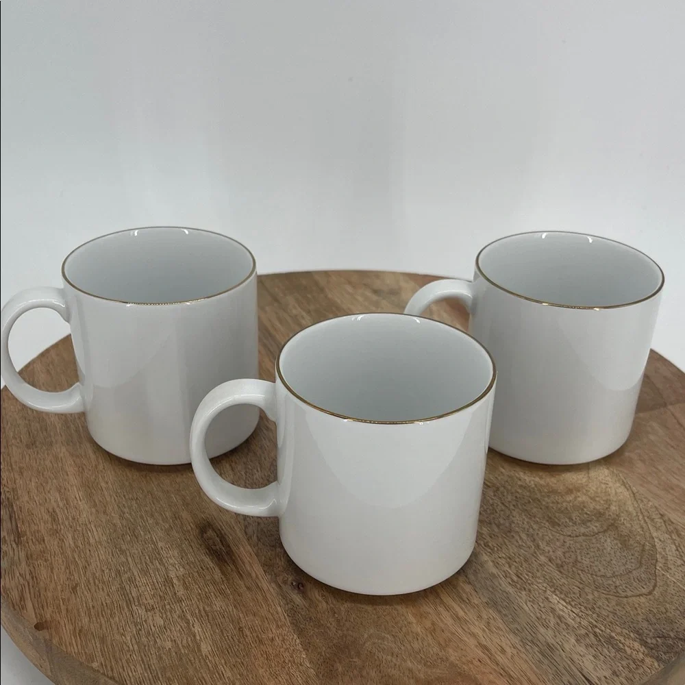 West Elm + Rachel Kozlowski Gilded Dapper Animal Print Mugs-Set of 3